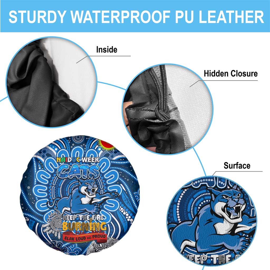 Geelong Cats NAIDOC Week 2024 Spare Tire Cover Mascot Football