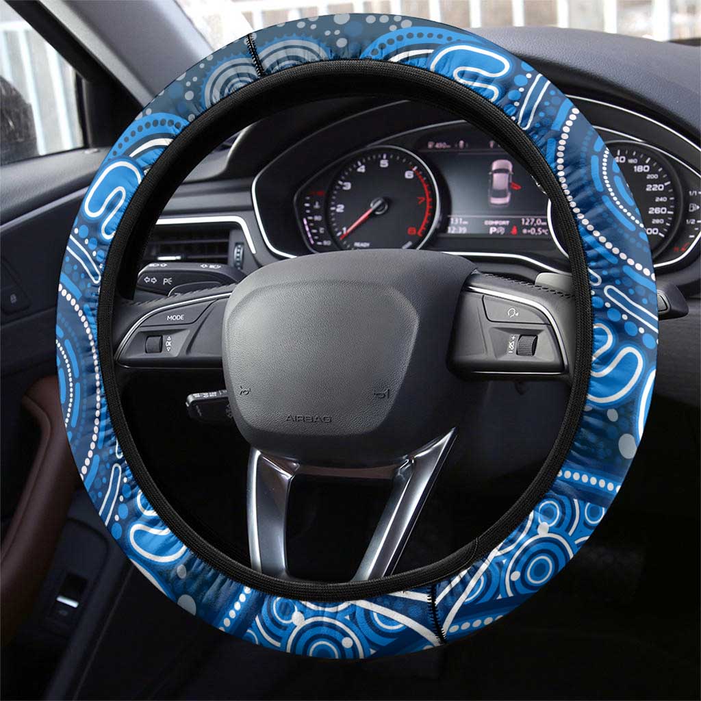 Geelong Cats NAIDOC Week 2024 Steering Wheel Cover Mascot Football