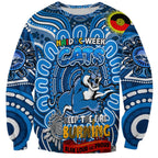 Custom Geelong Cats NAIDOC Week 2024 Sweatshirt Mascot Football