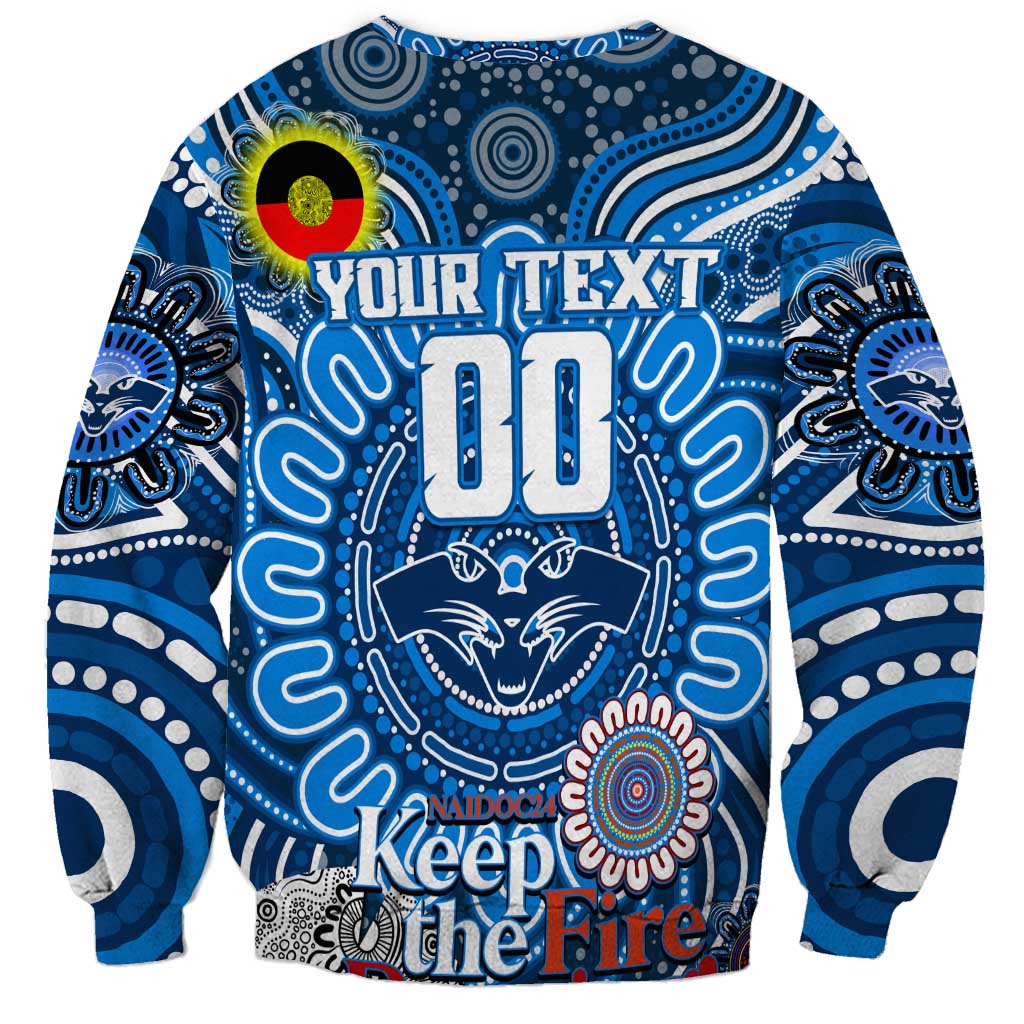 Custom Geelong Cats NAIDOC Week 2024 Sweatshirt Mascot Football