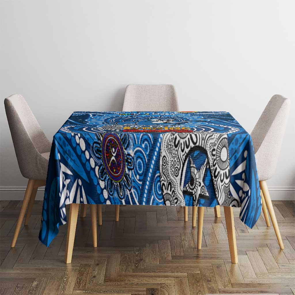 Geelong Cats NAIDOC Week 2024 Tablecloth Mascot Football