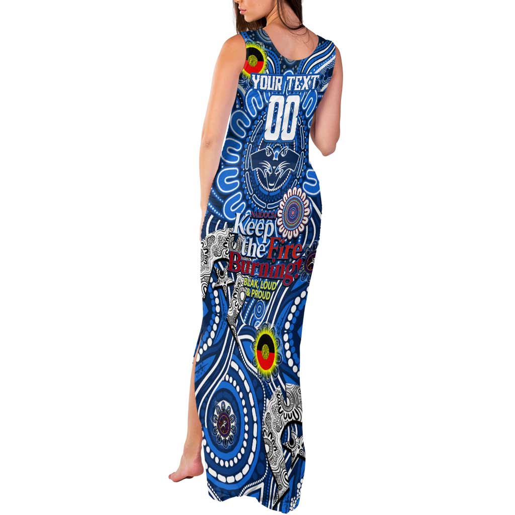 Custom Geelong Cats NAIDOC Week 2024 Tank Maxi Dress Mascot Football