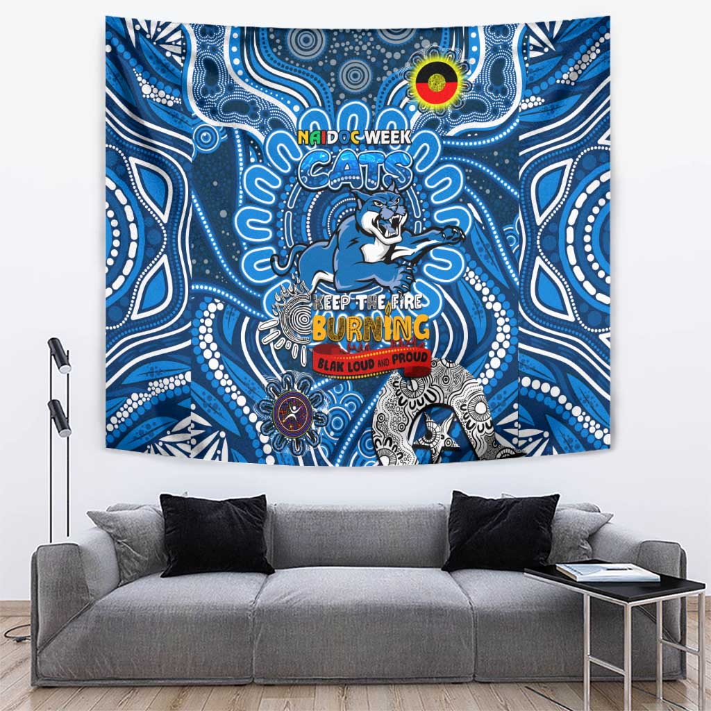 Geelong Cats NAIDOC Week 2024 Tapestry Mascot Football