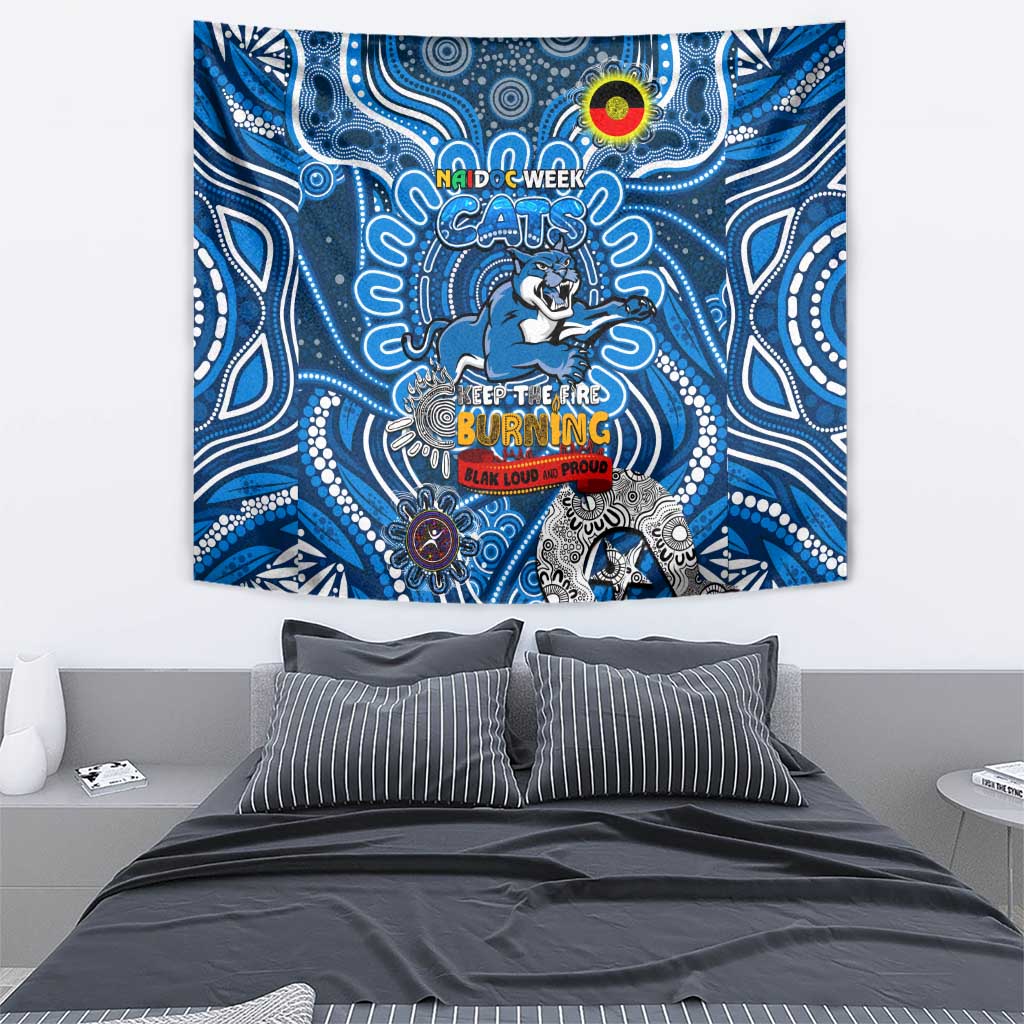 Geelong Cats NAIDOC Week 2024 Tapestry Mascot Football