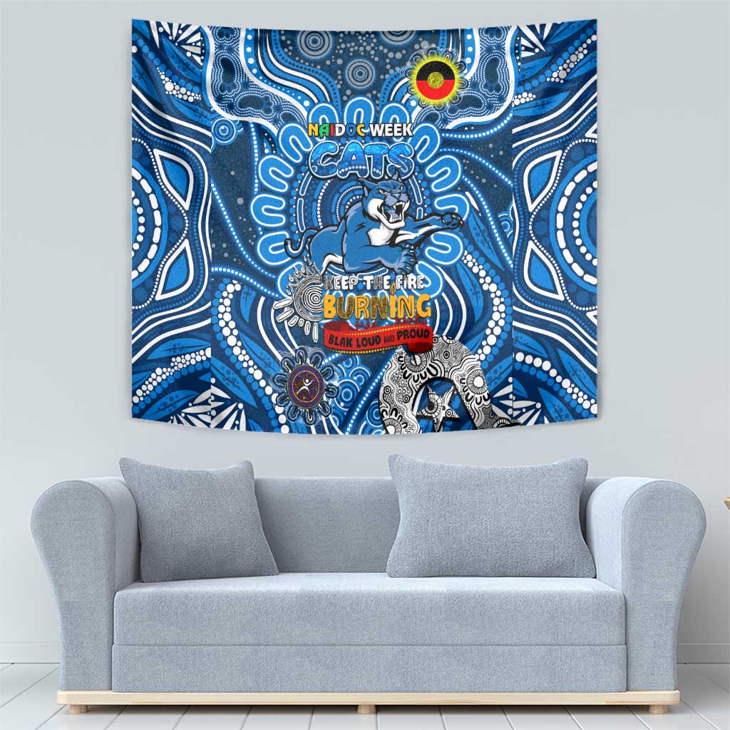 Geelong Cats NAIDOC Week 2024 Tapestry Mascot Football