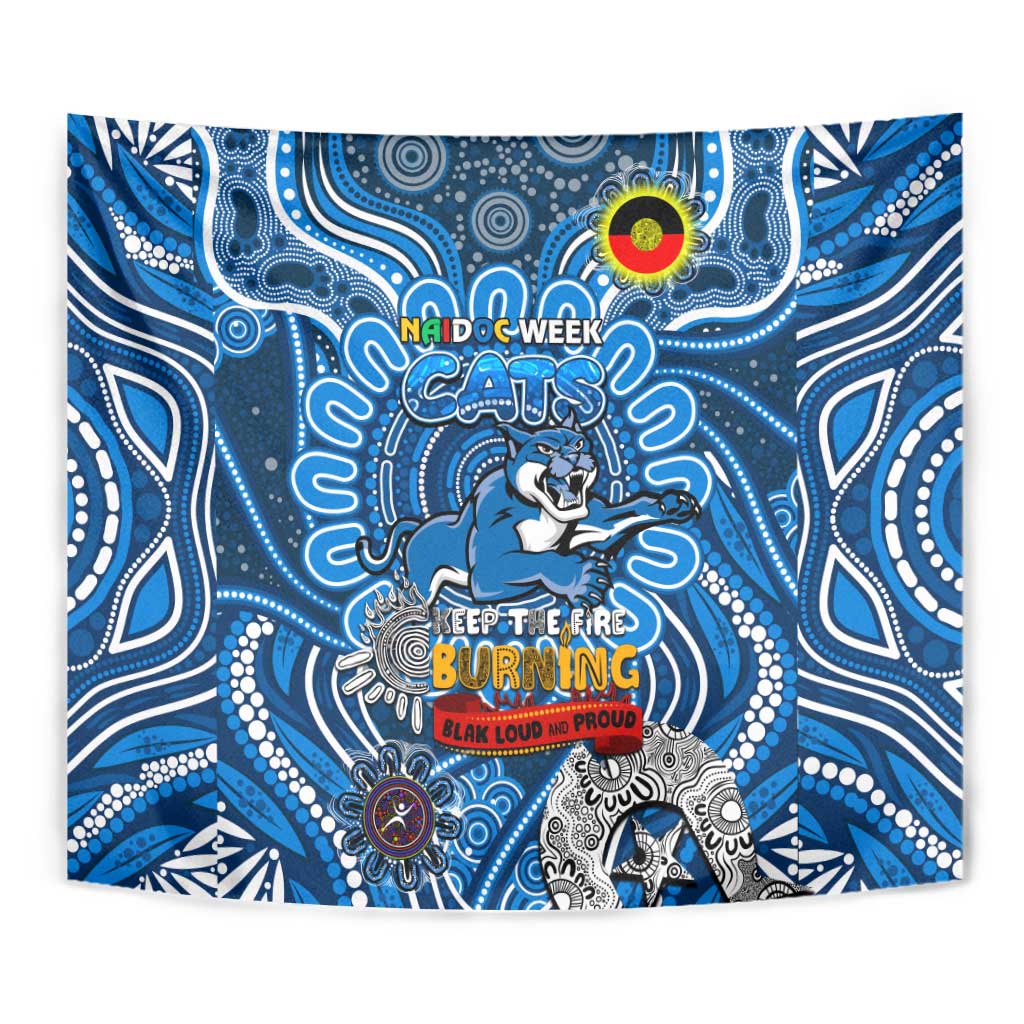 Geelong Cats NAIDOC Week 2024 Tapestry Mascot Football
