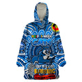 Custom Geelong Cats NAIDOC Week 2024 Wearable Blanket Hoodie Mascot Football