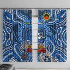 Geelong Cats NAIDOC Week 2024 Window Curtain Mascot Football