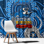 Geelong Cats NAIDOC Week 2024 Window Curtain Mascot Football