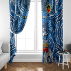 Geelong Cats NAIDOC Week 2024 Window Curtain Mascot Football