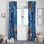 Geelong Cats NAIDOC Week 2024 Window Curtain Mascot Football