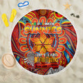 Gold Coast Suns NAIDOC Week 2024 Beach Blanket Mascot Football