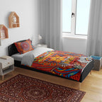 Gold Coast Suns NAIDOC Week 2024 Bedding Set Mascot Football