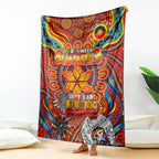 Gold Coast Suns NAIDOC Week 2024 Blanket Mascot Football