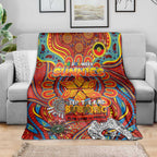 Gold Coast Suns NAIDOC Week 2024 Blanket Mascot Football