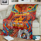Gold Coast Suns NAIDOC Week 2024 Blanket Mascot Football