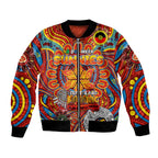 Custom Gold Coast Suns NAIDOC Week 2024 Bomber Jacket Mascot Football