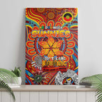 Gold Coast Suns NAIDOC Week 2024 Canvas Wall Art Mascot Football