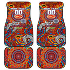 Gold Coast Suns NAIDOC Week 2024 Car Mats Mascot Football