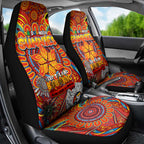 Gold Coast Suns NAIDOC Week 2024 Car Seat Cover Mascot Football