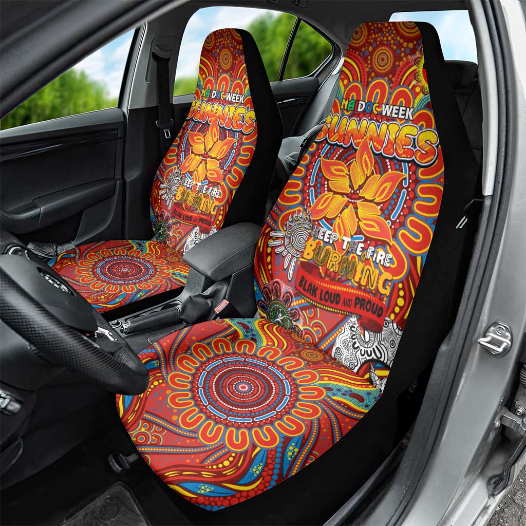 Gold Coast Suns NAIDOC Week 2024 Car Seat Cover Mascot Football