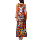 Custom Gold Coast Suns NAIDOC Week 2024 Family Matching Tank Maxi Dress and Hawaiian Shirt Mascot Football