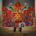 Gold Coast Suns NAIDOC Week 2024 Hooded Blanket Mascot Football