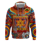Custom Gold Coast Suns NAIDOC Week 2024 Hoodie Mascot Football