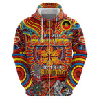 Custom Gold Coast Suns NAIDOC Week 2024 Hoodie Mascot Football