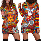 Custom Gold Coast Suns NAIDOC Week 2024 Hoodie Dress Mascot Football