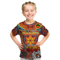 Custom Gold Coast Suns NAIDOC Week 2024 Kid T Shirt Mascot Football