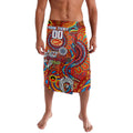 Custom Gold Coast Suns NAIDOC Week 2024 Lavalava Mascot Football