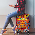Gold Coast Suns NAIDOC Week 2024 Luggage Cover Mascot Football