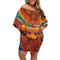 Custom Gold Coast Suns NAIDOC Week 2024 Off Shoulder Short Dress Mascot Football