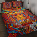 Gold Coast Suns NAIDOC Week 2024 Quilt Bed Set Mascot Football
