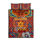 Gold Coast Suns NAIDOC Week 2024 Quilt Bed Set Mascot Football