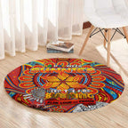 Gold Coast Suns NAIDOC Week 2024 Round Carpet Mascot Football