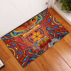 Gold Coast Suns NAIDOC Week 2024 Rubber Doormat Mascot Football