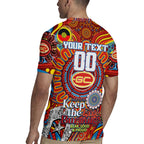 Custom Gold Coast Suns NAIDOC Week 2024 Rugby Jersey Mascot Football
