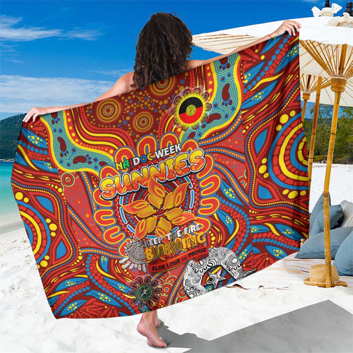 Gold Coast Suns NAIDOC Week 2024 Sarong Mascot Football