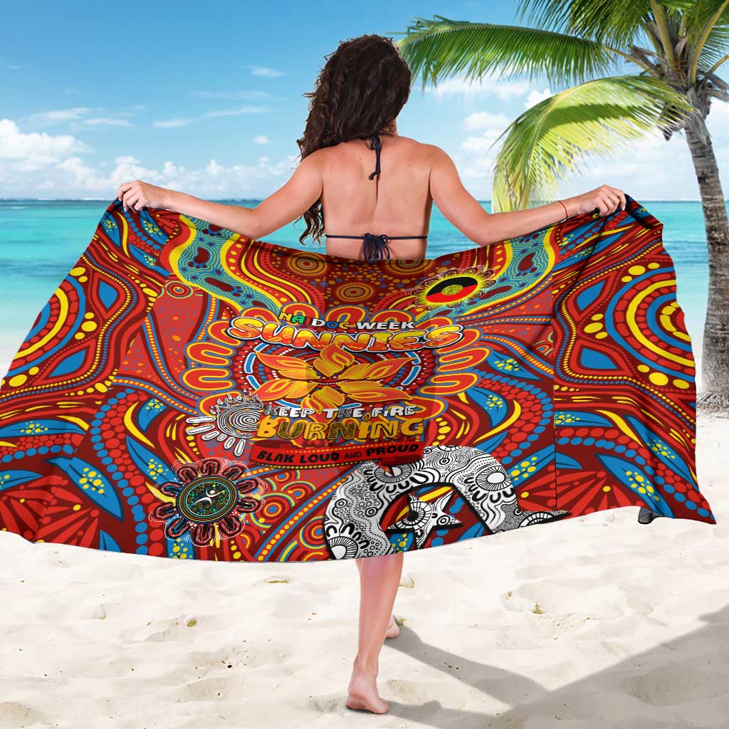 Gold Coast Suns NAIDOC Week 2024 Sarong Mascot Football
