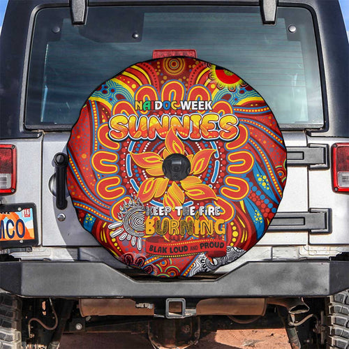 Gold Coast Suns NAIDOC Week 2024 Spare Tire Cover Mascot Football