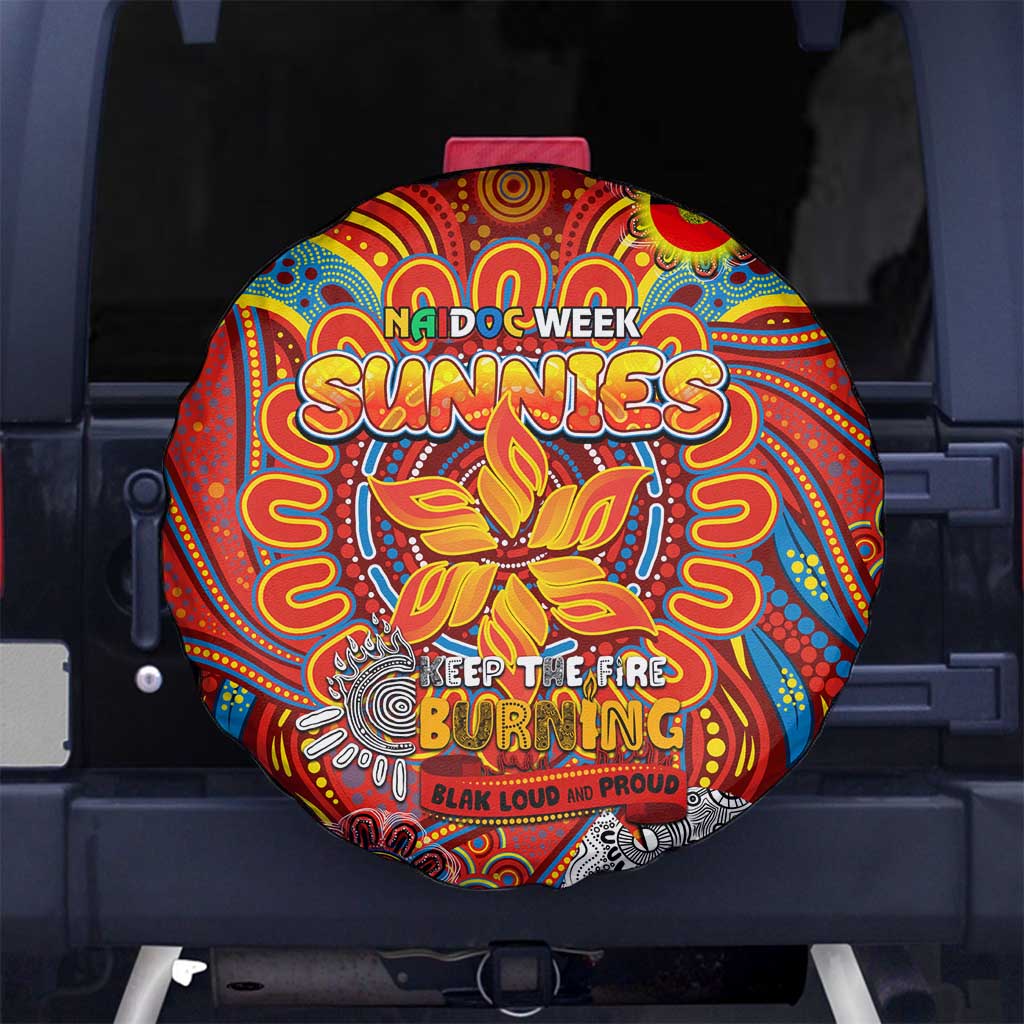 Gold Coast Suns NAIDOC Week 2024 Spare Tire Cover Mascot Football