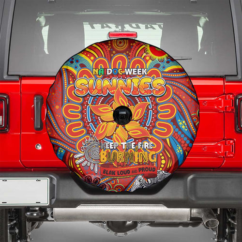 Gold Coast Suns NAIDOC Week 2024 Spare Tire Cover Mascot Football