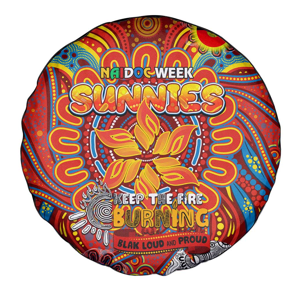 Gold Coast Suns NAIDOC Week 2024 Spare Tire Cover Mascot Football