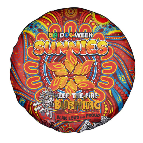 Gold Coast Suns NAIDOC Week 2024 Spare Tire Cover Mascot Football