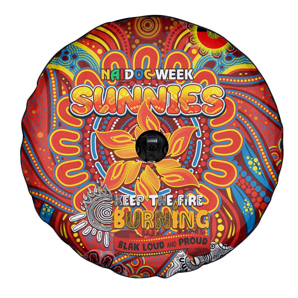 Gold Coast Suns NAIDOC Week 2024 Spare Tire Cover Mascot Football