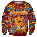 Custom Gold Coast Suns NAIDOC Week 2024 Sweatshirt Mascot Football