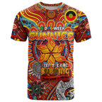 Custom Gold Coast Suns NAIDOC Week 2024 T Shirt Mascot Football