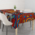 Gold Coast Suns NAIDOC Week 2024 Tablecloth Mascot Football